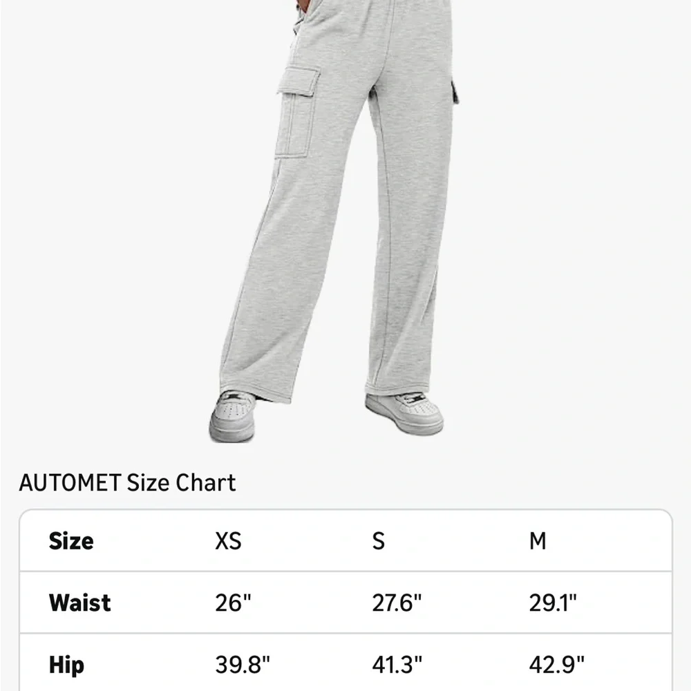 Stylish Gray Cargo Joggers for Women - Picture 5 of 5
